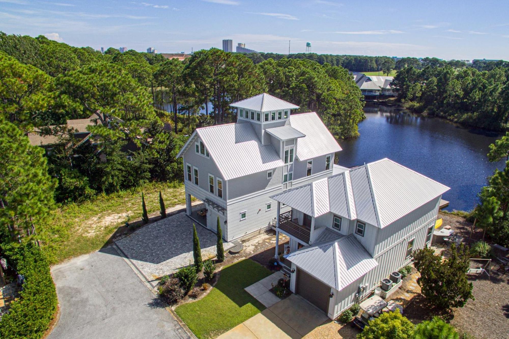 Edgewater By Avantstay Gorgeous Character Lakefront Home W Private Dock Destin Exterior foto