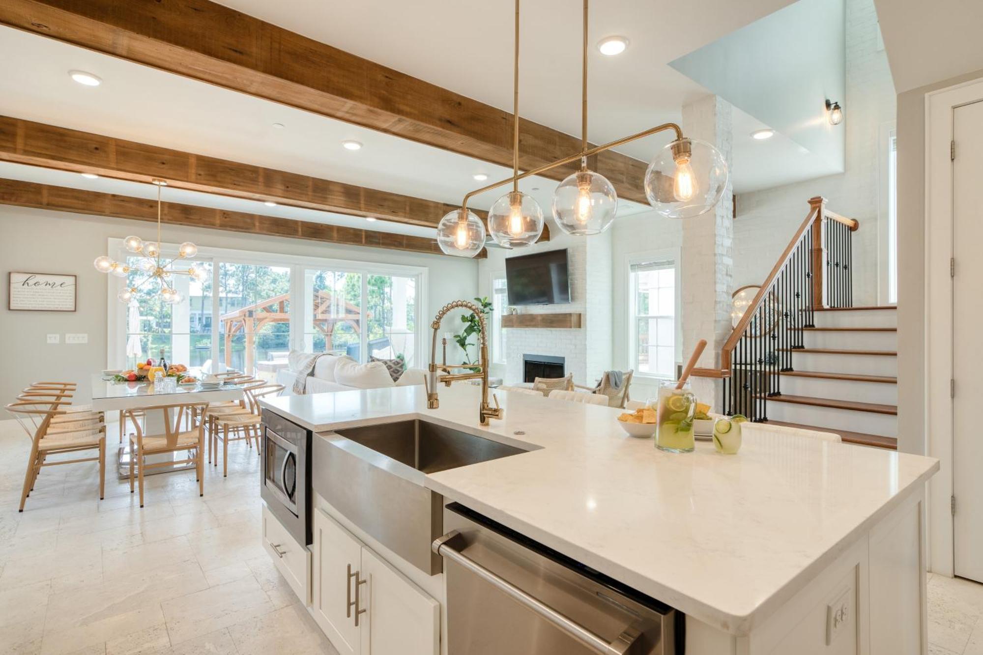 Edgewater By Avantstay Gorgeous Character Lakefront Home W Private Dock Destin Exterior foto