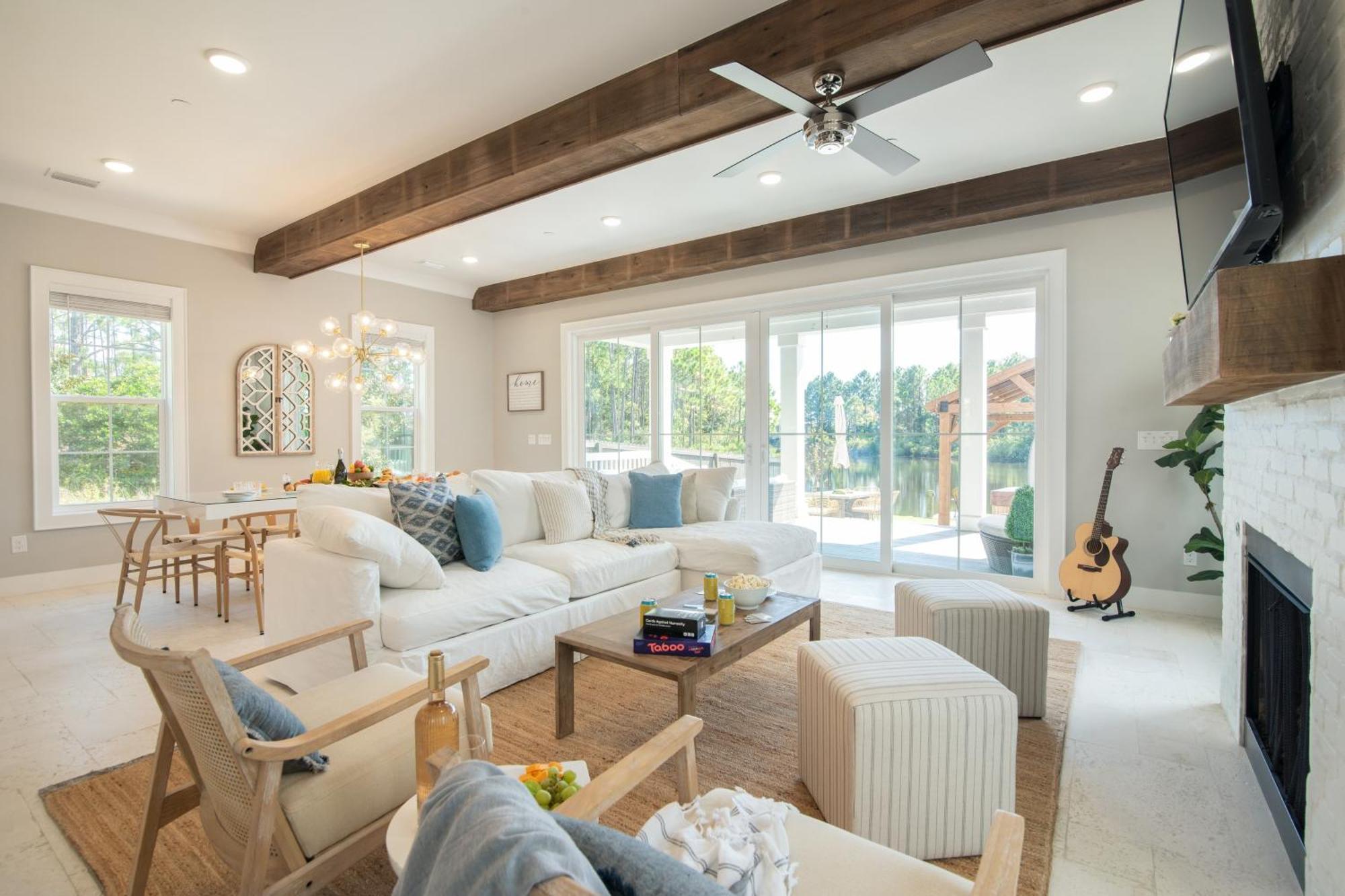 Edgewater By Avantstay Gorgeous Character Lakefront Home W Private Dock Destin Exterior foto